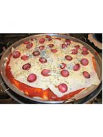 Churrasqueira De Fogão Com Forma De Pizza Sem Fumaça