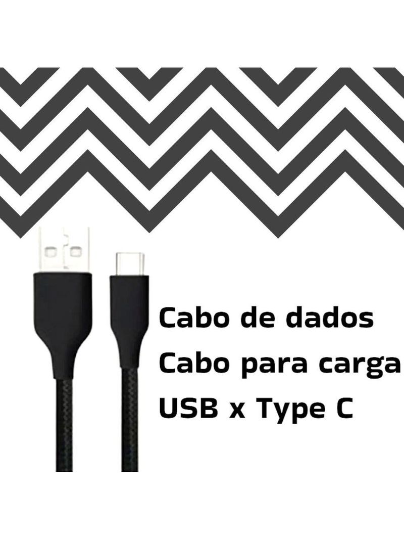 Cabo Type C Dados E Carregamento Para Moto G32