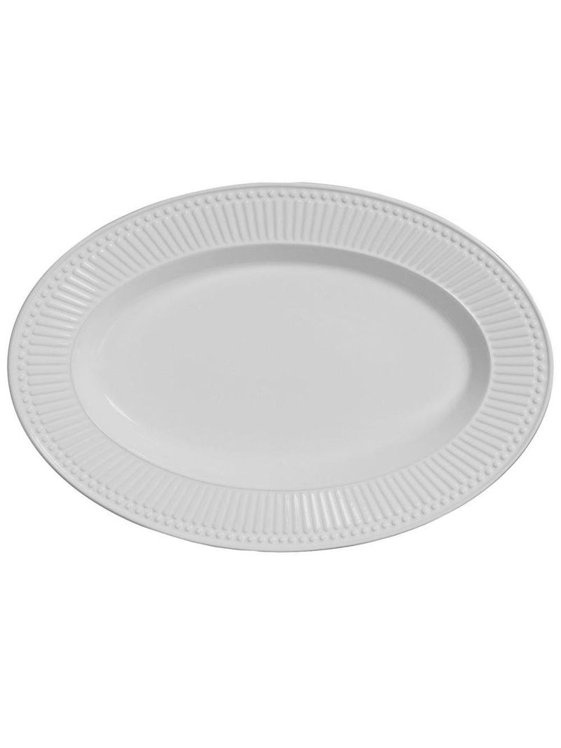 Travessa g porto brasil roma em faiança feldspática – 44 cm