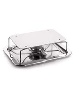 Rechaud retangular forma 2031/40 com difusor de calor - 4 peças