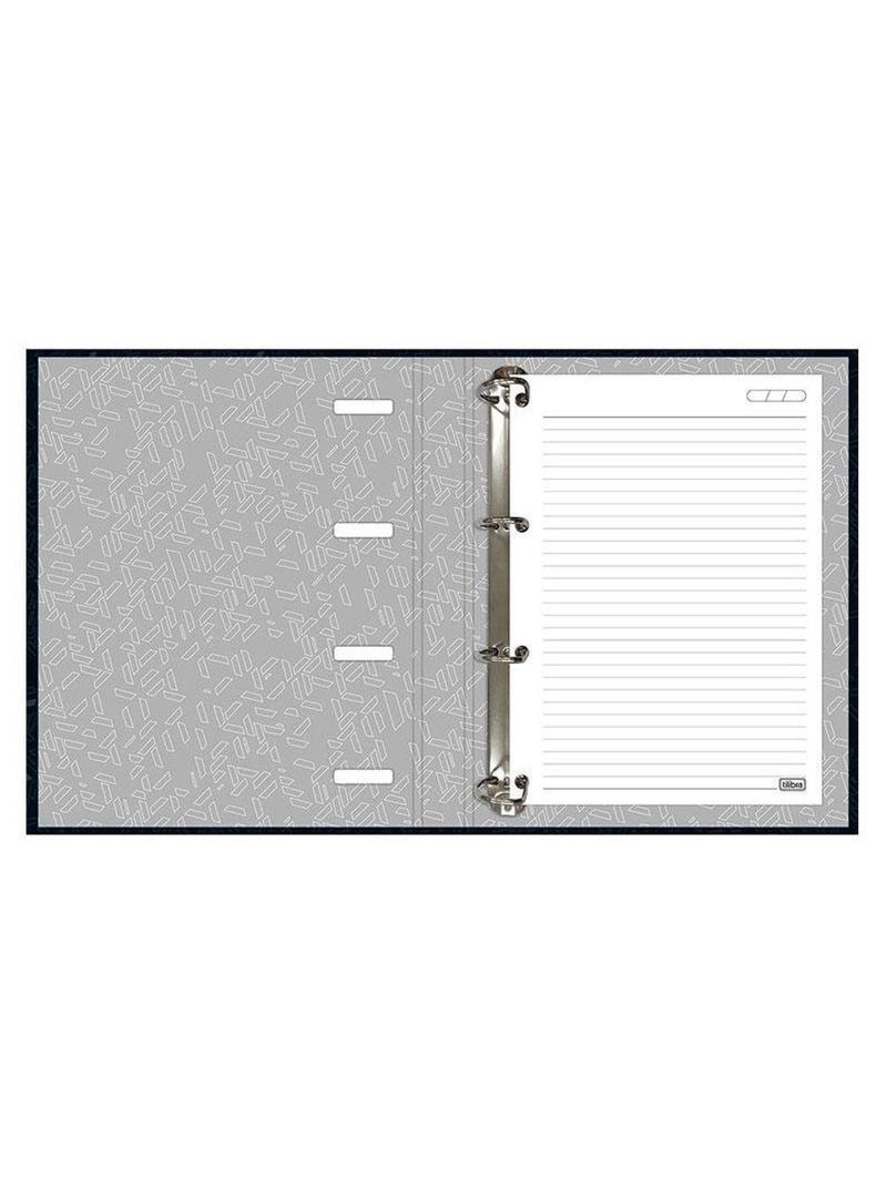 Fichário Caderno Argolado Lunix 80 Folhas - Tilibra