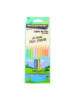 Kit Lápis De Cor Sextavado 44 Cores - Masterprint