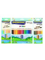 Kit Lápis De Cor Sextavado 44 Cores - Masterprint