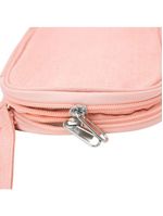 Bolsa Organizadora Cabos Fios Eletrônicos Estojo Case Bag Rosa