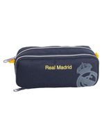 Estojo Escolar Infantil Duplo Real Madrid 14378 Preto - Xeryus