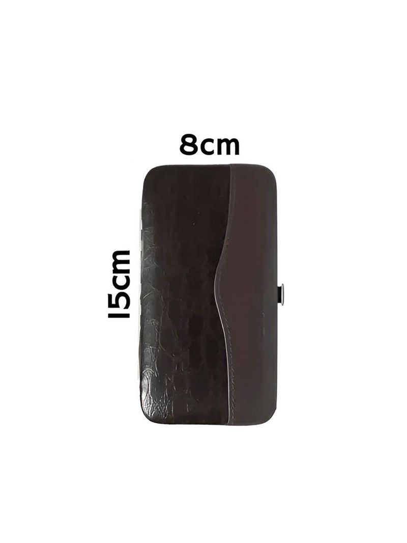 Kit Manicure Estojo Cortador Lixa Alicate Tesoura Cuidado