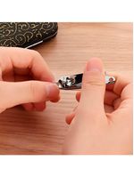 Kit Manicure Estojo Cortador Lixa Alicate Tesoura Cuidado