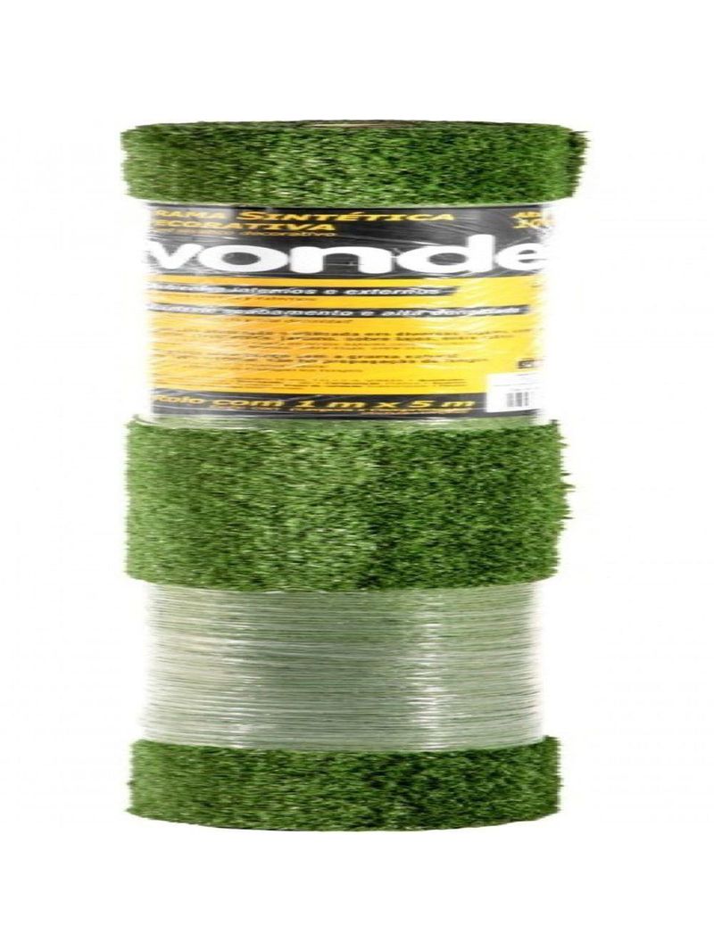 Grama Sintética Decorativa 10,0 Mm 1,0x5,0 Metros Vonder