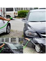 Mangueira Jardim Expansível 15 Metros Resistente Jatos D água Verde