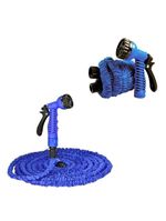 Mangueira Jardim Expansível 15 Metros Resistente Jatos D água Verde