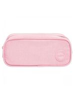 Estojo Escolar Infantil Duplo Happy Rosa - Tilibra