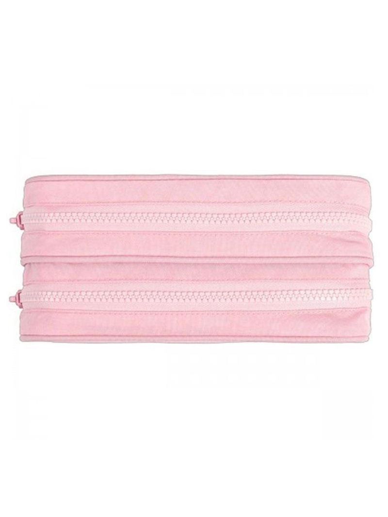 Estojo Escolar Infantil Duplo Happy Rosa - Tilibra