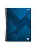 Caderno Espiral Universitário Zip 10 Matérias 200 Folhas Azul - Tilibra