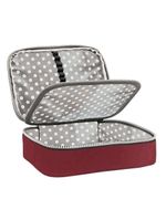 Estojo Escolar Infantil Box Lux 767078 Bordô - Tend