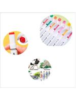 Conjunto De Canetinhas Marcador Permanente Ponta Dupla 48 Cores