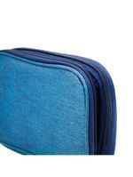 Bolsa Organizadora Cabos Fios Eletrônicos Estojo Case Bag Azul