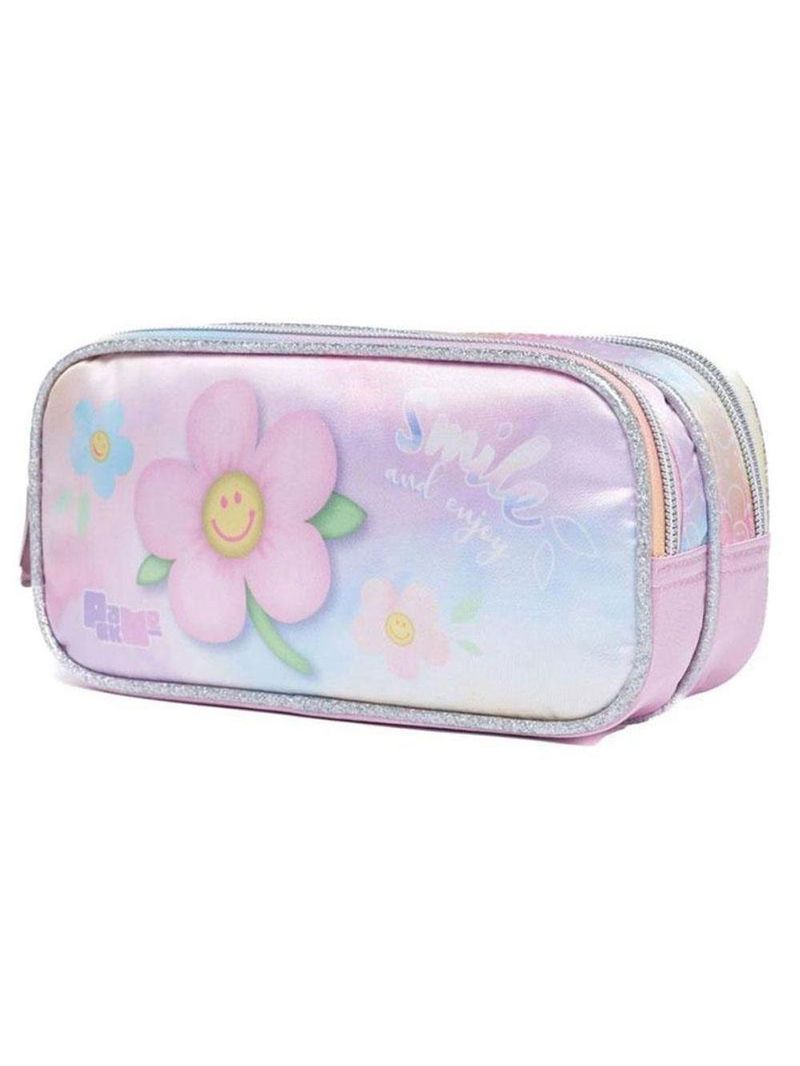 Estojo Escolar Infantil Duplo Pack Me Daisy 998aq14 Rosa - Pacific