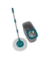 Mop giratório duas Águas fit flashlimp mop7504 - cinza/verde esmeralda