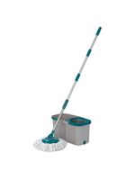 Mop giratório duas Águas fit flashlimp mop7504 - cinza/verde esmeralda