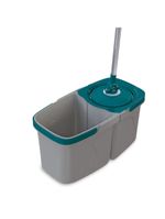 Mop giratório duas Águas fit flashlimp mop7504 - cinza/verde esmeralda