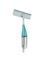 Mop spray 2 em 1 flashlimp com compartimento para produto de limpeza – verde esmeralda