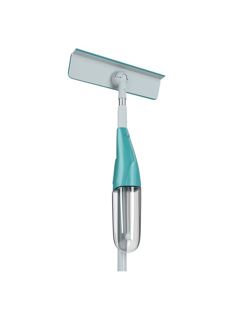 Mop spray 2 em 1 flashlimp com compartimento para produto de limpeza – verde esmeralda