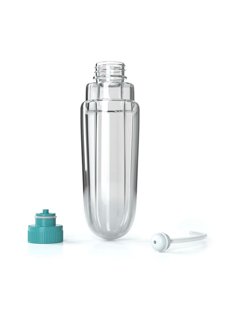 Mop spray 2 em 1 flashlimp com compartimento para produto de limpeza – verde esmeralda