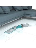 Mop spray 2 em 1 flashlimp com compartimento para produto de limpeza – verde esmeralda