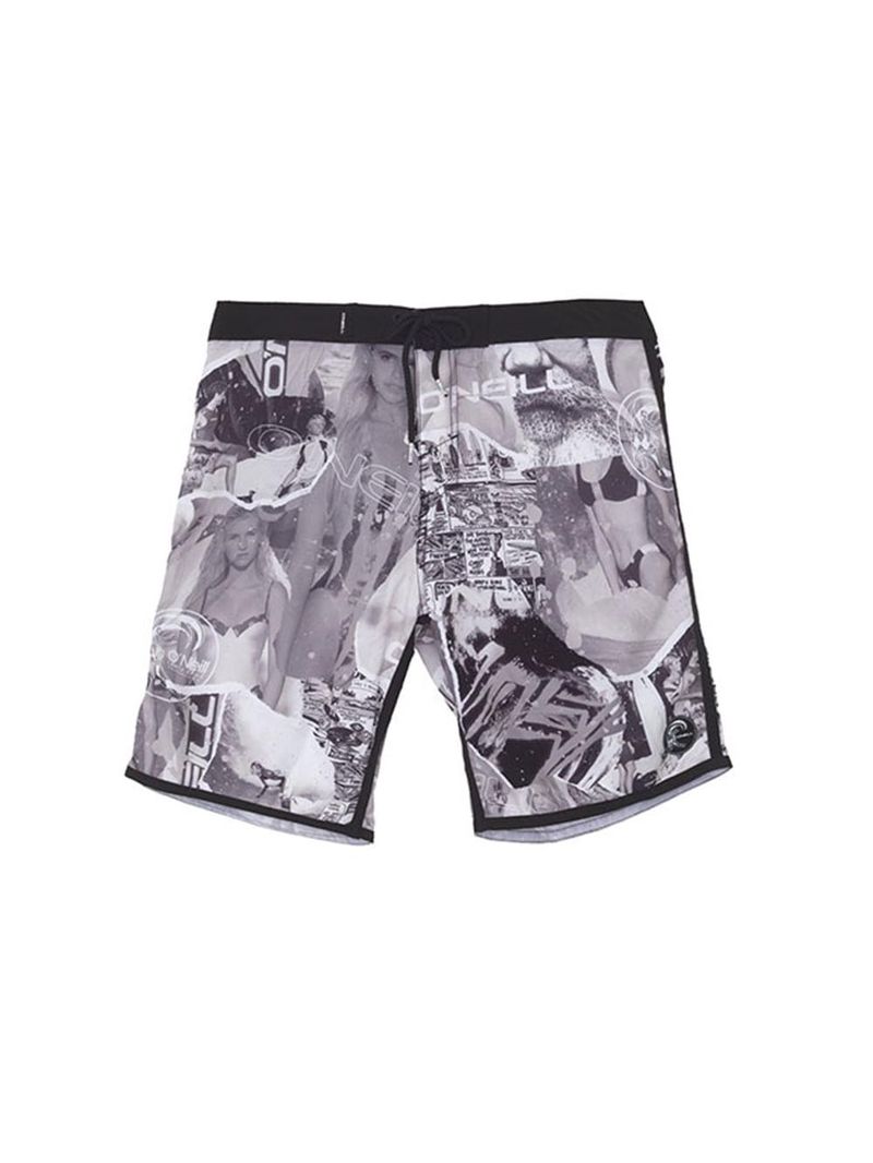 Shortboard masculino sublimado estampado cinza 8729a - o'neill