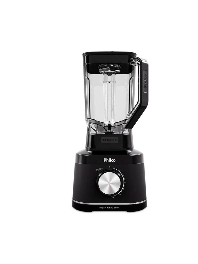Liquidificador philco plq15a preto 1500w com 12 velocidades
