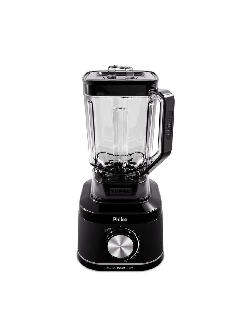 Liquidificador philco plq15a preto 1500w com 12 velocidades