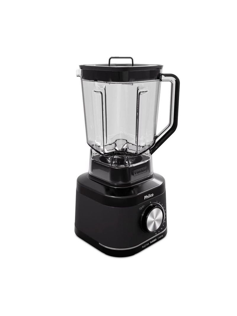Liquidificador philco plq15a preto 1500w com 12 velocidades