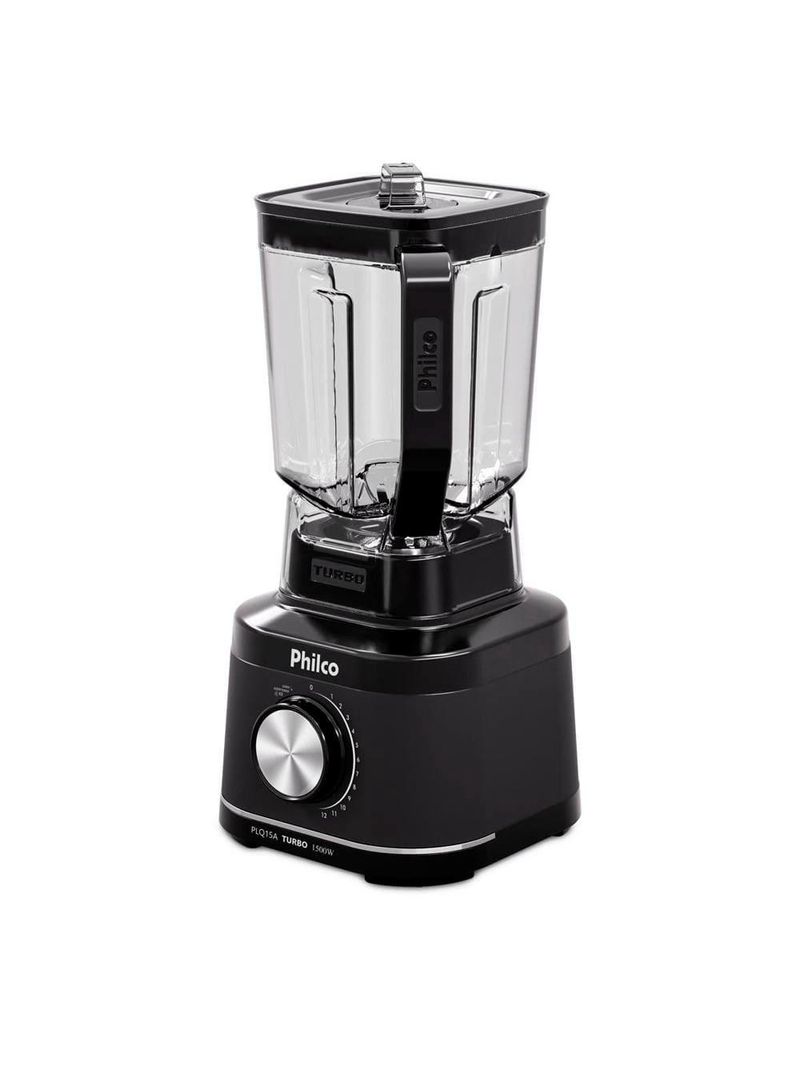 Liquidificador philco plq15a preto 1500w com 12 velocidades