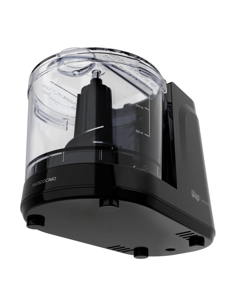 Mini processador wap fast cut wmp150 150w 360ml motor silencioso lâminas de inox