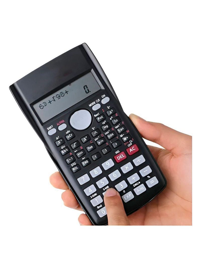 Calculadora Científica Portátil 240 Funções Display 2 Linhas