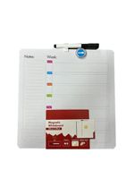 Lousa De Planejamento Semanal Quadro Magnetico Planner Multiuso Tarefas Recados Anotacoes Aviso Completa Caneta Ima