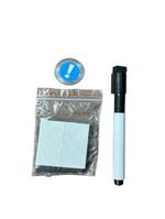 Lousa De Planejamento Semanal Quadro Magnetico Planner Multiuso Tarefas Recados Anotacoes Aviso Completa Caneta Ima