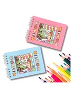 Livrinho Para Colorir Bobbie Goods Capa Dura Diversão Pintura Rosa