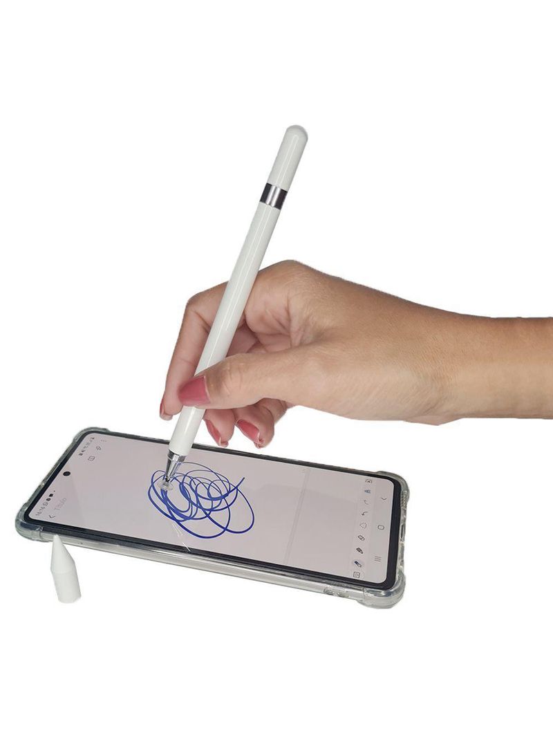 Caneta Touch Screen Multifuncional Ponta Fina E Esferografica