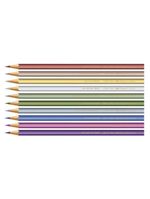 Lápis De Cor Ecolápis 120410g 10 Cores Metallic - Faber Castell