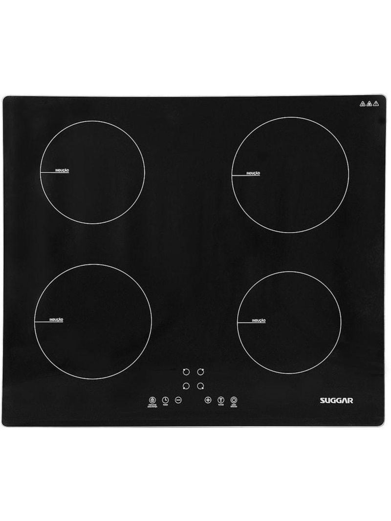 Cooktop De Indução 4 Zonas De Aquecimento Suggar 220V
