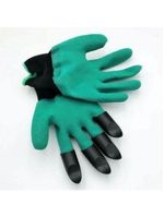 Luva Para Jardinagem Com Garras Cavar Jardim Planta Protetora Par