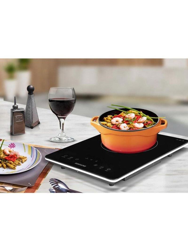 Cooktop Portátil De Indução 1 De Aquecimento Suggar 110V