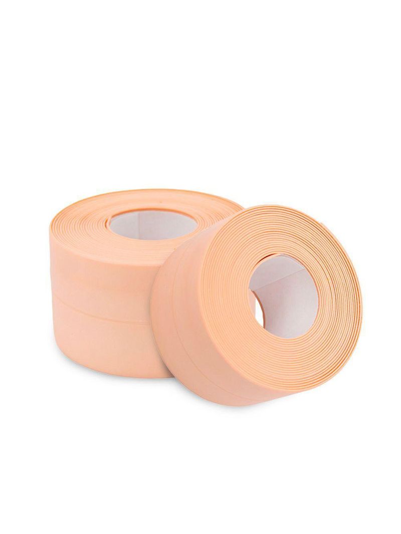 Fita De Vedação Adesiva Porta Janela Protetor 3 Metros X 3,5cm Rosa Claro