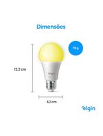 Lâmpada Smart Led A60 10W Com E Home Bivolt