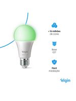 Lâmpada Smart Led A60 10W Com E Home Bivolt