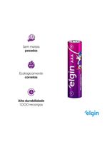 Pilha Recarregável AAA Palito 900mah Blister Com 4 Unidades