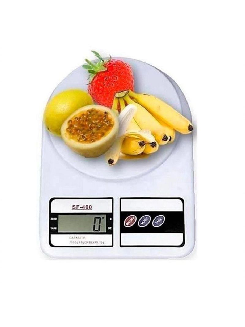 Balança Digital Cozinha Alta Precisão 1g Até 10kg Dieta E Nutrição
