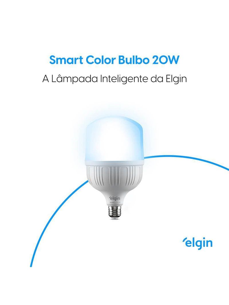 Lâmpada Led Smart - 20W Com E Home Bivolt