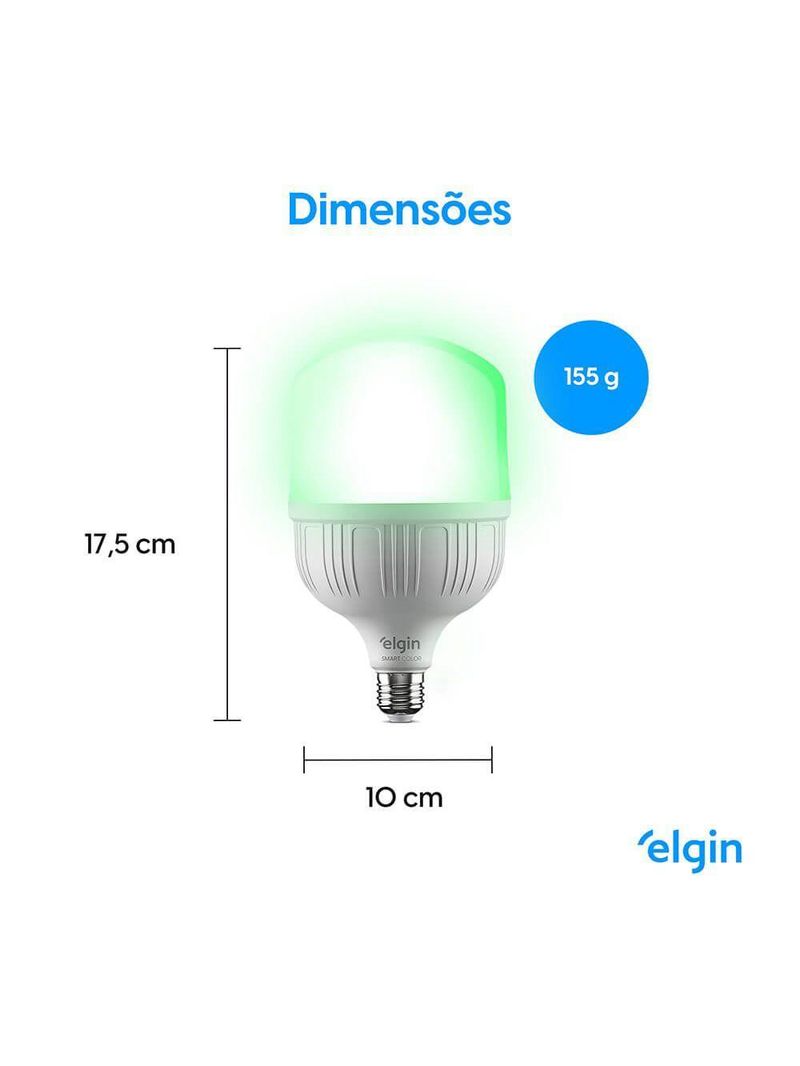 Lâmpada Led Smart - 20W Com E Home Bivolt